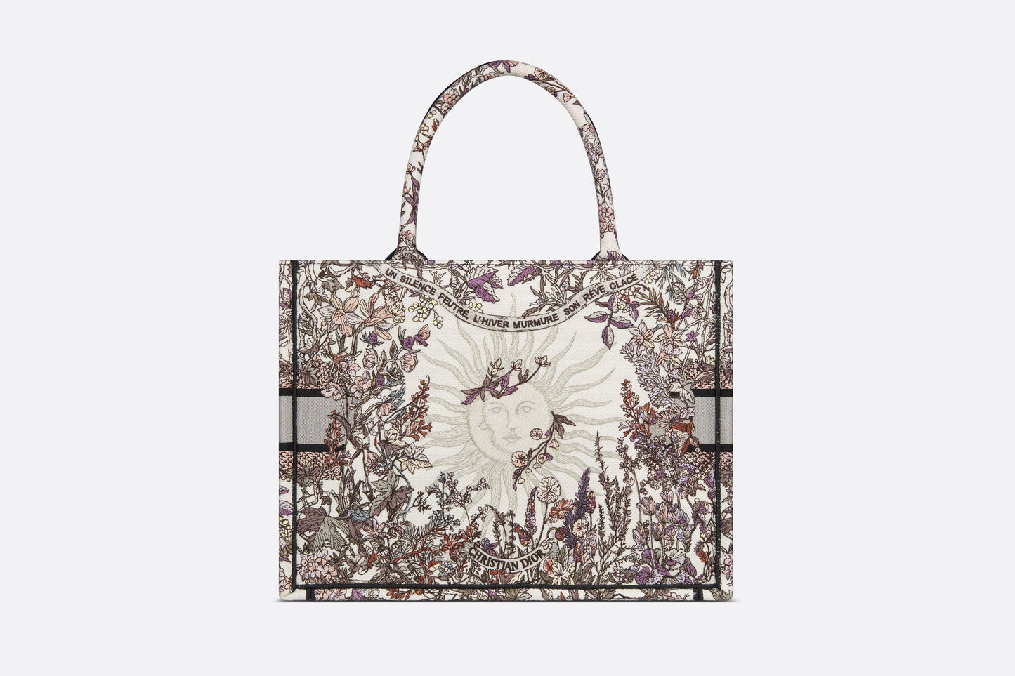 【ディオール】華やかでエレガント☆ Book Tote バッグ ミディアム